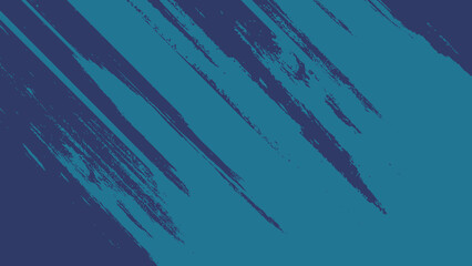 Fototapeta premium Dark navy blue background with dynamic teal brush strokes and diagonal textured