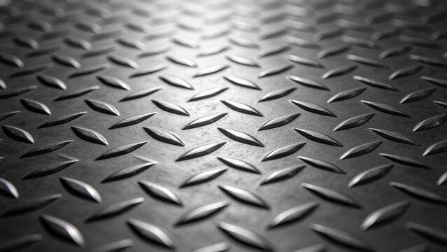 Closeup of textured metal surface