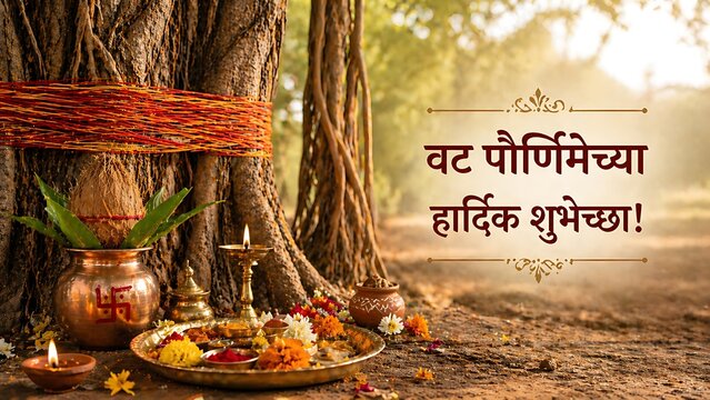 Indian women celebrating Vat Savitri Vrat, Vat Purnima (Pournima), Savitri Amavasya, Bargad Pooja, and the Banyan Tree Festival.
