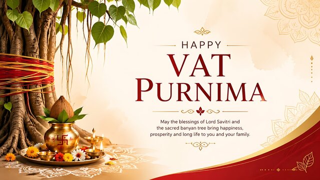 Indian women celebrating Vat Savitri Vrat, Vat Purnima (Pournima), Savitri Amavasya, Bargad Pooja, and the Banyan Tree Festival.
