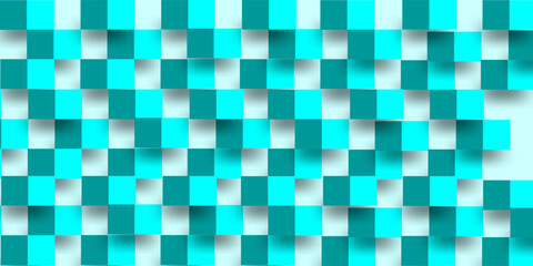 Fototapeta premium White and blue geometric texture. Background can be used in cover design, CD cover, book design, website background, advertising. White seamless texture with shadow.
