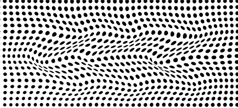 Halftone dotted gradient. Screen tone bg. Black pixel speckle wave background. Retro noise effect comic pattern. Retro grain dust overlay. Dot grid print banner. Grungy faded dirt dust vintage design
