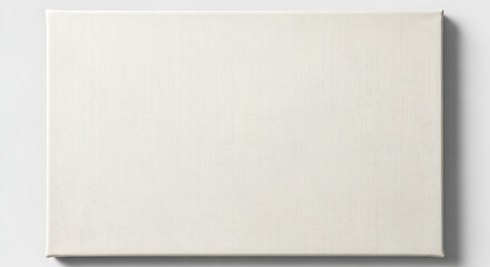 Fototapeta premium Blank Canvas Ready for Artistic Creation.