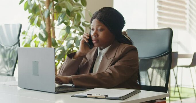 Sales representative thoroughly fills out contract details