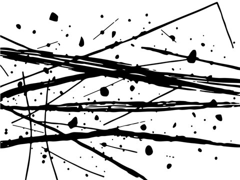 abstract grunge background with ink splashes