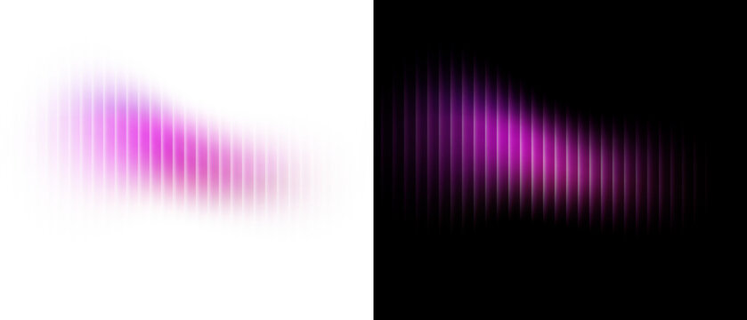 Png soft glass gradient texture with ripple pattern and wavy light distortion on transparent background