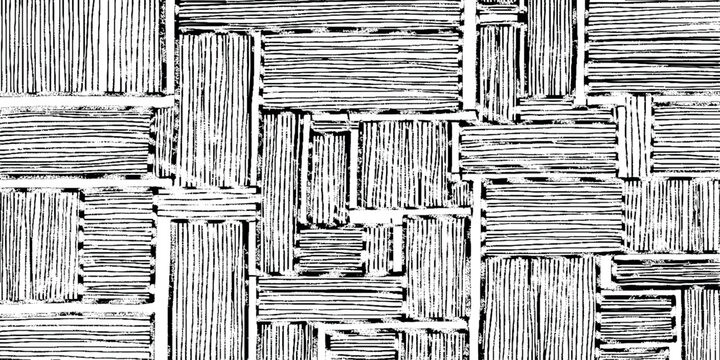 Black and white grunge texture background with rectangular pattern