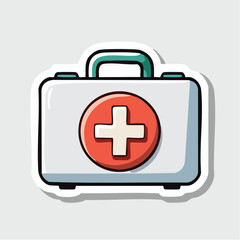 Fototapeta premium First Aid Kit Icon