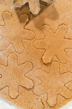 Step by step preparation of Amber Gingerbread Cookies from dough to delicious holiday treats
