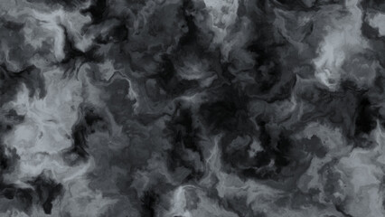 Dark Grey Abstract Marble Texture Background Featuring Swirling Liquid Smoke Patterns with High Contrast Artistic Aesthetic for Modern Design Projects and Digital © MDSAIFUL