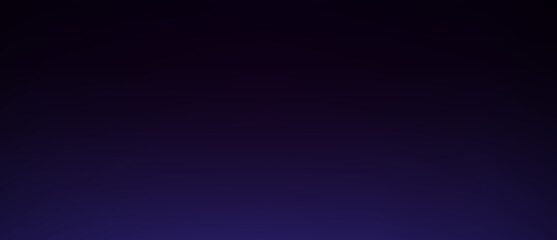 Obraz premium Dark navy purple gradient background with soft vignette and mysterious empty space