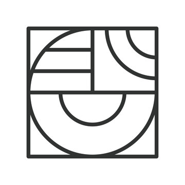 Diamond lattice with node connections seamless pattern in minimal line design, geometric, abstract, symmetry repeating vector