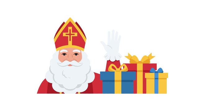 Saint Nicholas and Gifts