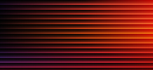 Obraz premium Red and pink glass effect gradient with soft glow and wave pattern