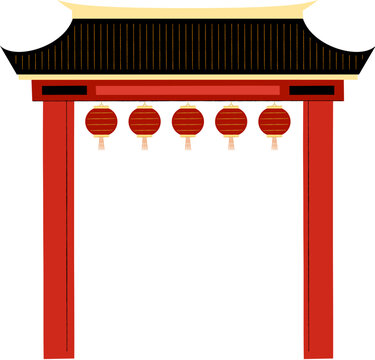 Traditional Chinese Arch Gate