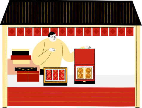 Traditional Street Vendor