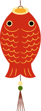 Oriental Style Fish Lantern