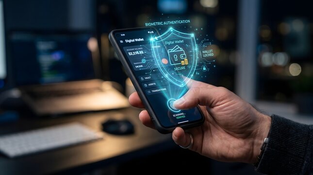 Verifikasi Biometrik Dompet Digital pada Smartphone di Malam Hari