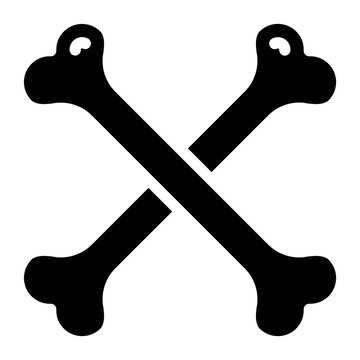 Vector Design Bone Icon Style