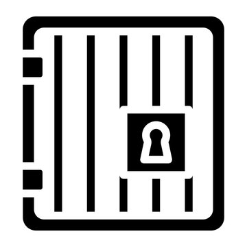 Vector Design Jail Icon Style