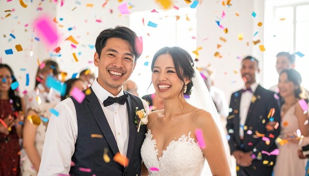 bride and groom