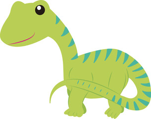 Fototapeta premium cute dinosaur sticker