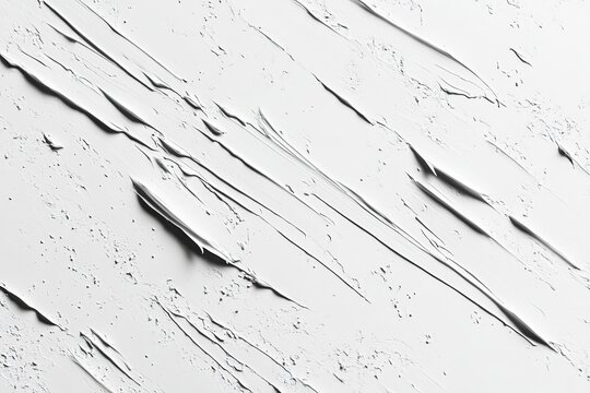 Close Up of Rugged Dried Paint Surface, Showcasing Texture and Depth in Artistic Expression