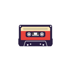 Fototapeta premium Cassette Tape Music Audio Device.