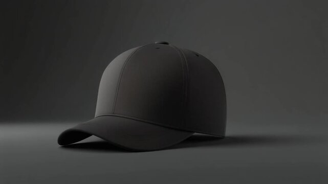 Snapback Cap Mockup with Clean 3D Rotation Matte Shadows Premium Lighting
