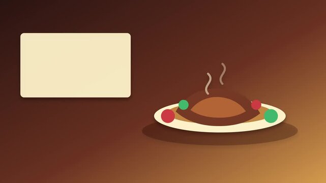 Food menu template hot meal plate restaurant cafe cooking recipe