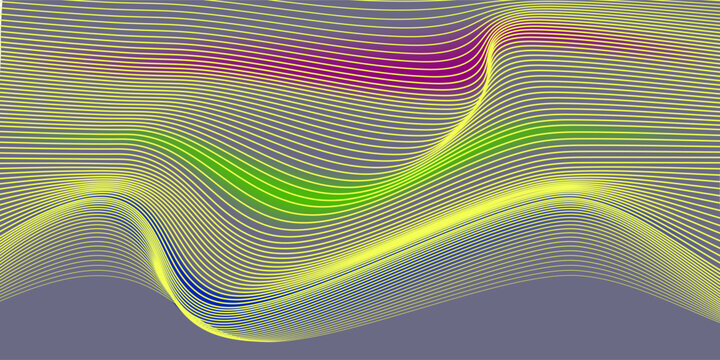 PrintAbstract gradient various colors background with lines waves. Simple background for presentation background,banner,poster,cover,brochure,flyer,website, etc