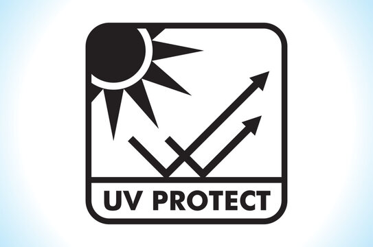 Sun light UV protection icon, illustration vector