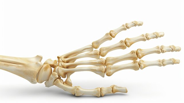 Mystical Dance of Human Hand and Foot Bones