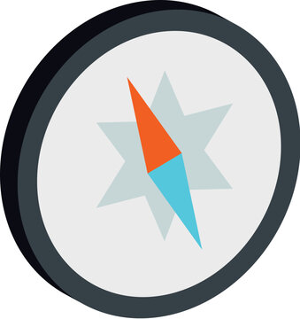 Isometric compass