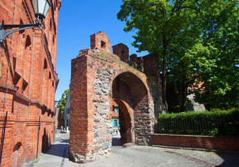 Brama zamkowa, Toruń, Polska, Castle gate, Toruń, Poland © 123108 Aneta