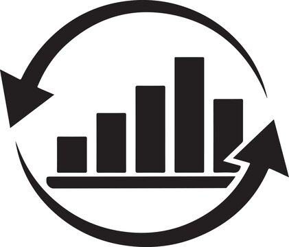 Batch processing icon set illustrating data handling queue system workflow and automated task execution