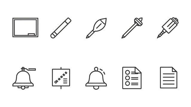 Tool Icons: A collection of meticulously crafted, minimalistic tool icons perfect for web design and presentations. The icons portray various essential tools, conveying the essence of industry.