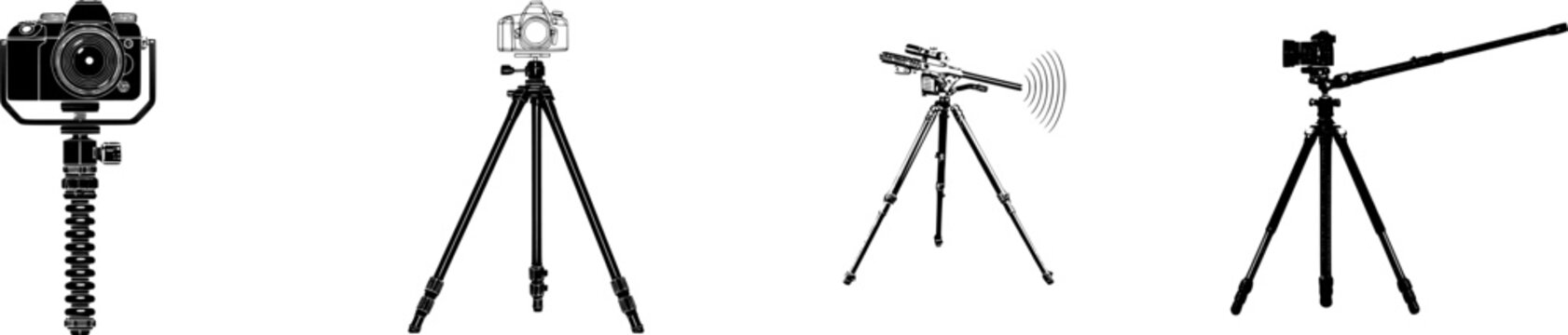 The carbon fiber camera monopod provides a stable yet flexible support for photography or videography, ideal for capturing high-quality images in various environments
