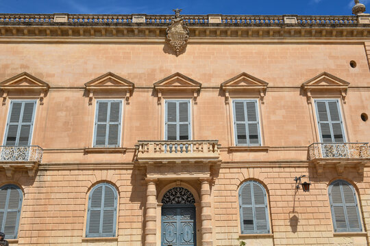 View at the historic town of Mdina on Malta