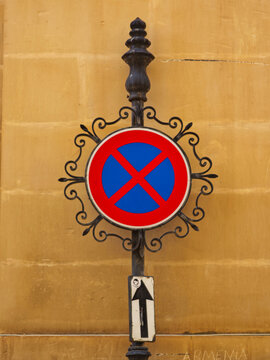 Detail at the historic town of Mdina in Malta