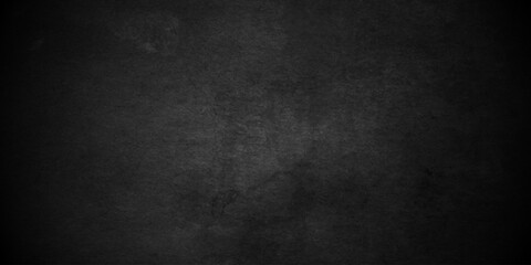 Fototapeta premium Distressed Rough Black Smooth wall slate texture wall grunge backdrop concrete background, dark floor old grunge background. black concrete wall , grunge stone texture background.