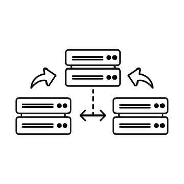 Load Balancing Network Server Animation