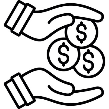 Bribery Icon Vector Element