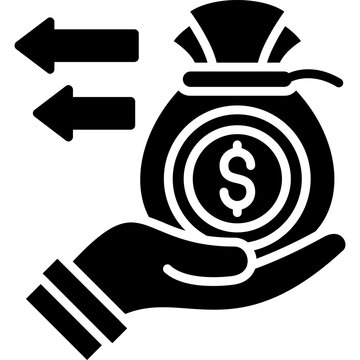 Kickback Icon Vector Element