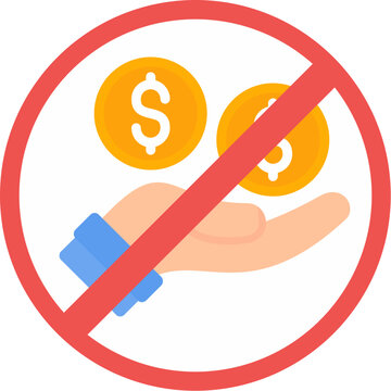 Corruption Network Icon Vector Element