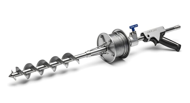 Professional Heavy-Duty Plumbing Snake & Drain Auger Tool