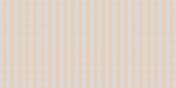 Halloween checkered tablecloth with orange plaid pattern background. Flat vector illustration isolated