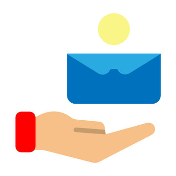 Job Offer Vector Flat Icon Design