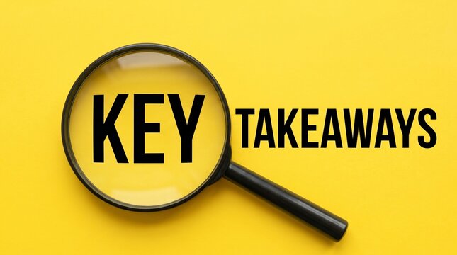 Key Takeaways Business Insight through Magnifier
