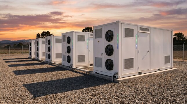 Industrial Battery Energy Storage System BESS for Renewable Grid